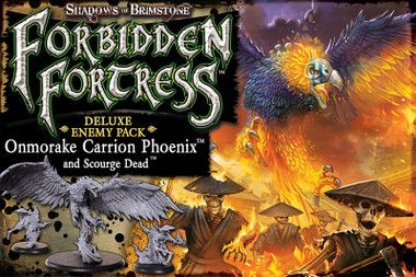 Shadows of Brimstone: Forbidden Fortress - Onmorake Carrion Phoenix Deluxe Enemy Pack