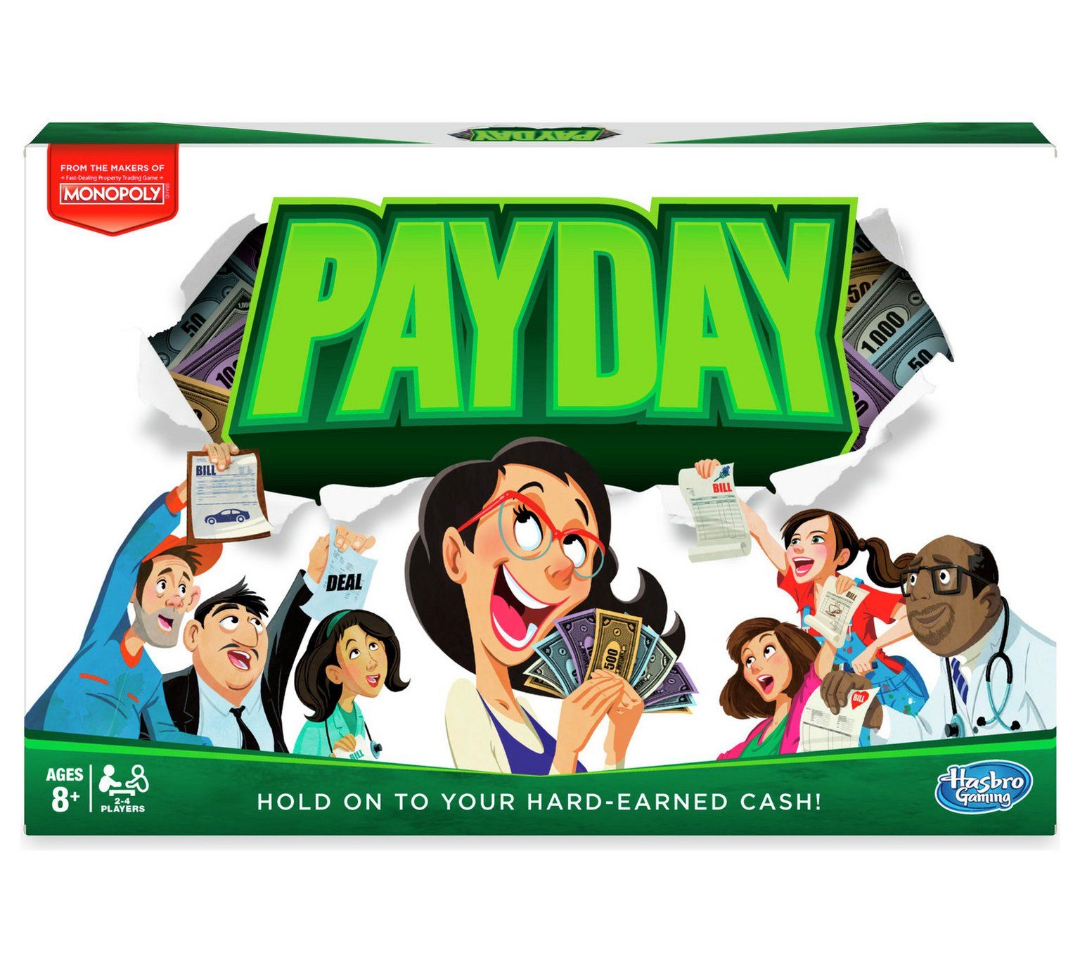 Zahltag - Das lustige Spiel um`s leidige Geld Parker Brettspiel 70er