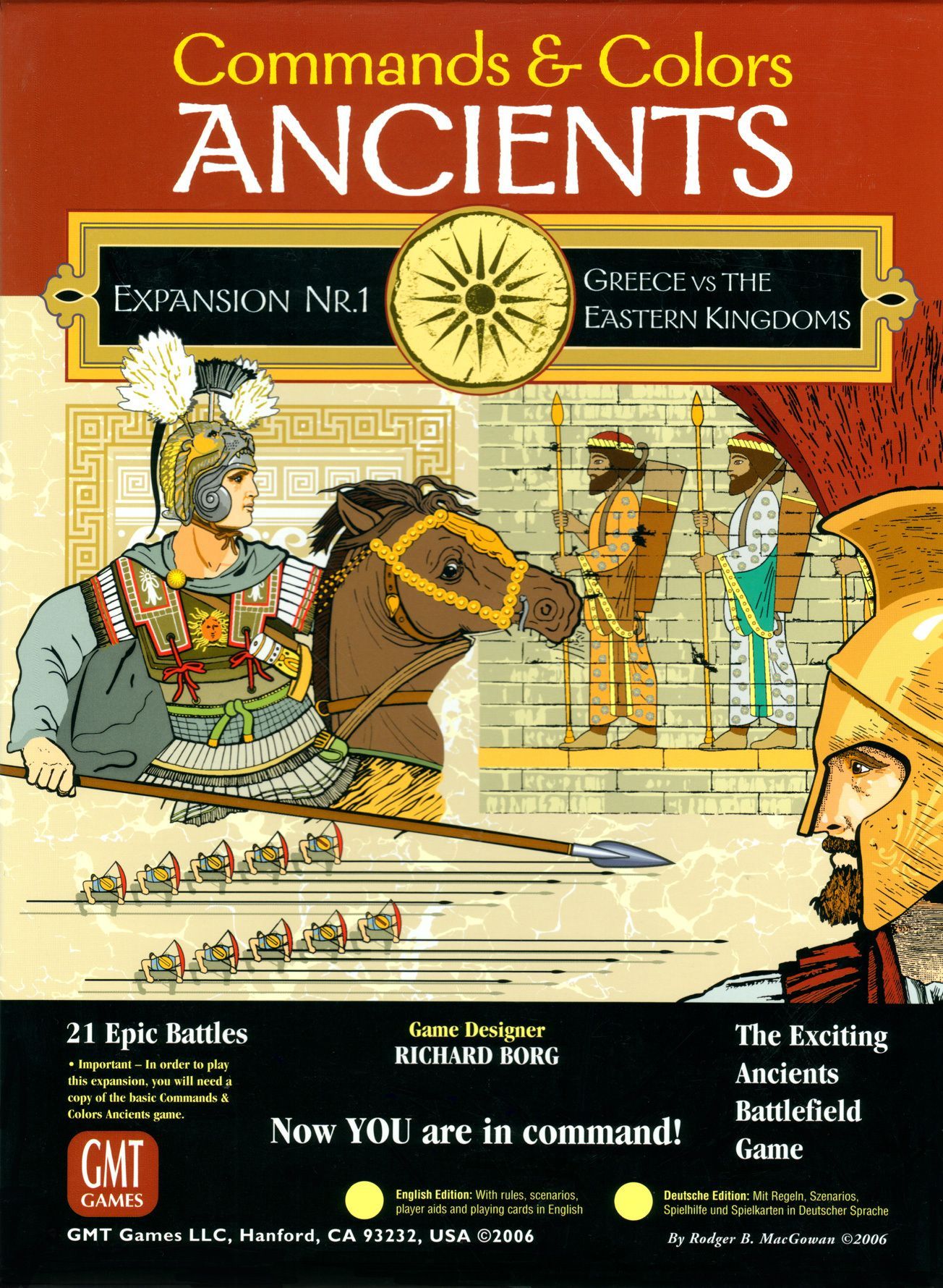 Commands&Colors: Ancients Expansion Pack #1 Greeks and Eastern Kingdoms
