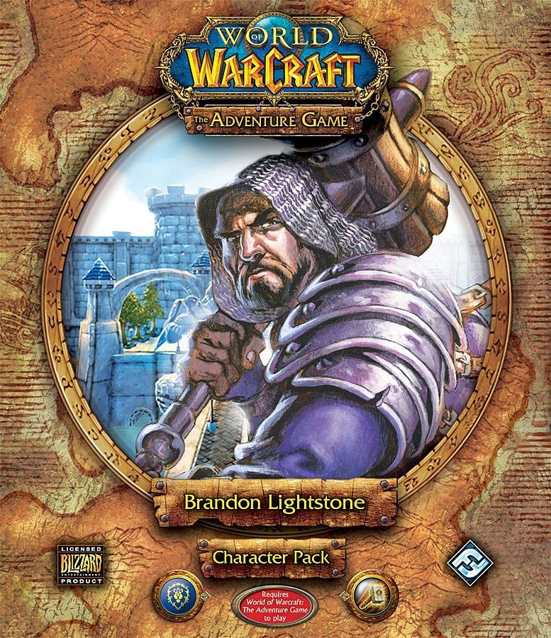 World of Warcraft: the Adventure Game Brandon Lightstone Character Pack