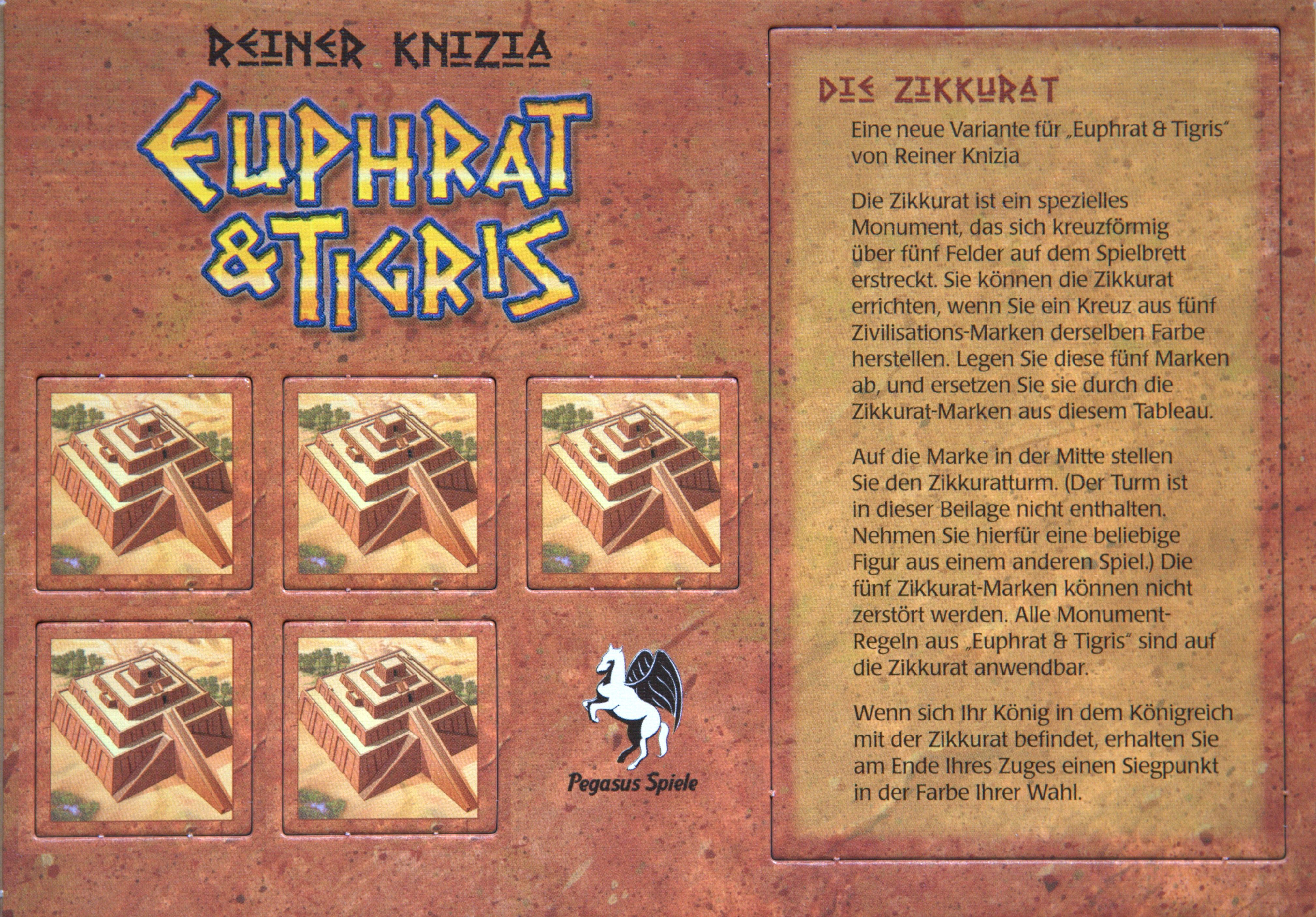 Euphrat & Tigris: Die Zikkurat