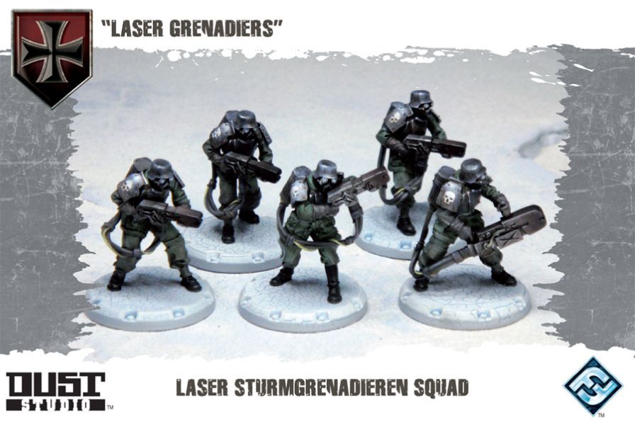 Dust Tactics: Laser Grenadiers Expansion