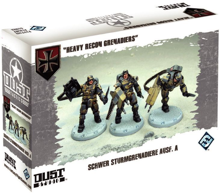 Dust Tactics: Heavy Recon Grenadiers
