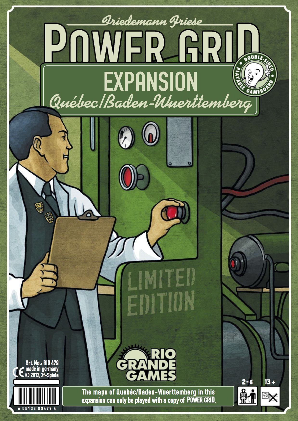 Power Grid: Québec & Baden-Württemberg