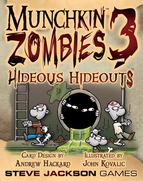 Munchkin Zombies 3 – Hideous Hideouts