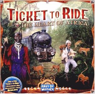 Ticket to Ride: The Heart of Africa