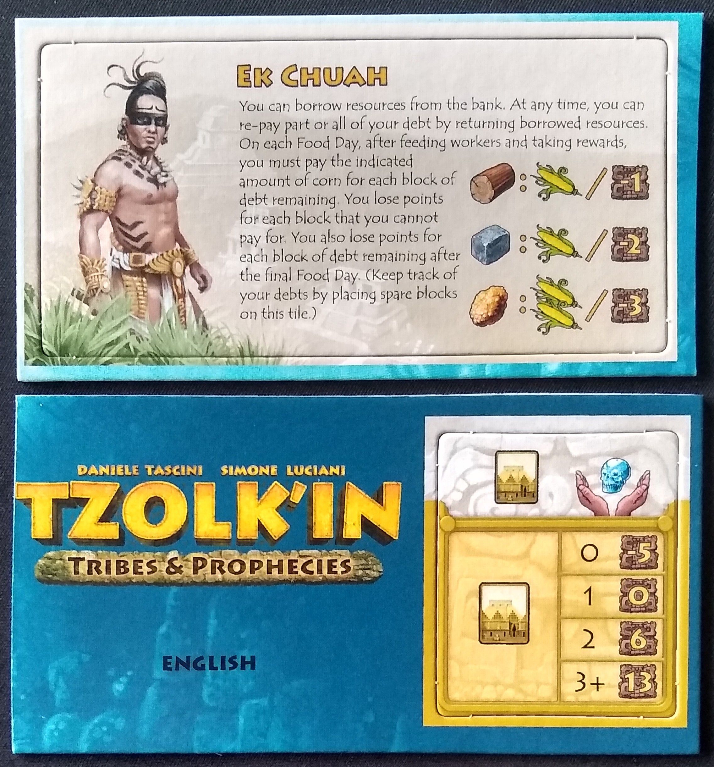 Tzolk'in: The Mayan Calendar - Tribes & Prophecies: Mini Expansion 1
