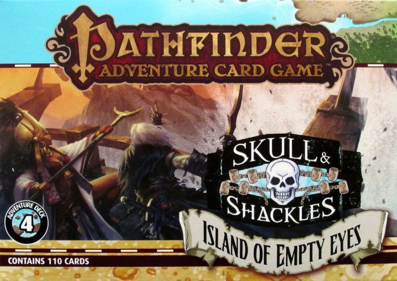 Pathfinder. Карточная игра: Череп и Кандалы. Остров Потухших Глаз