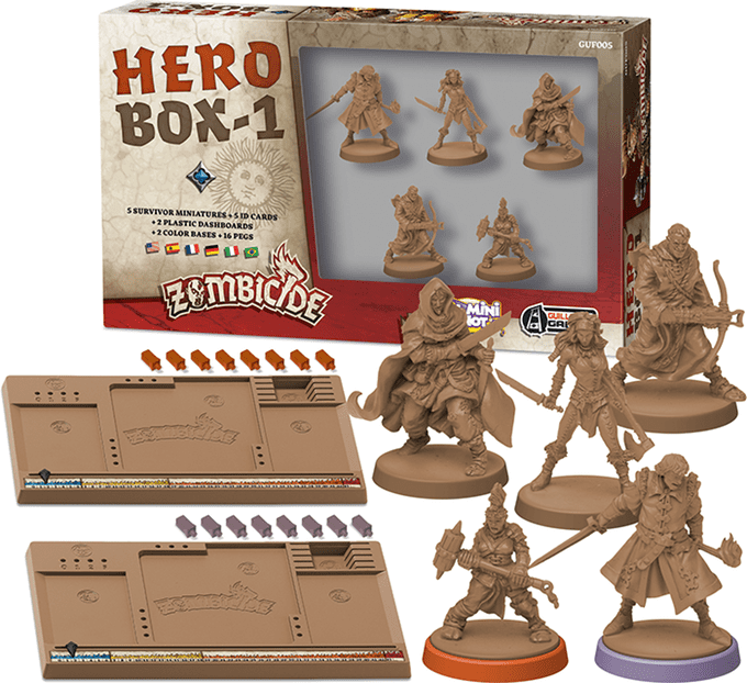 Zombicide: Black Plague - Hero Box 1