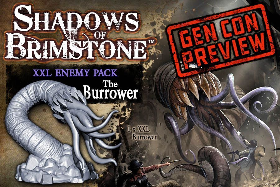 Shadows of Brimstone: Burrower XXL Enemy Pack
