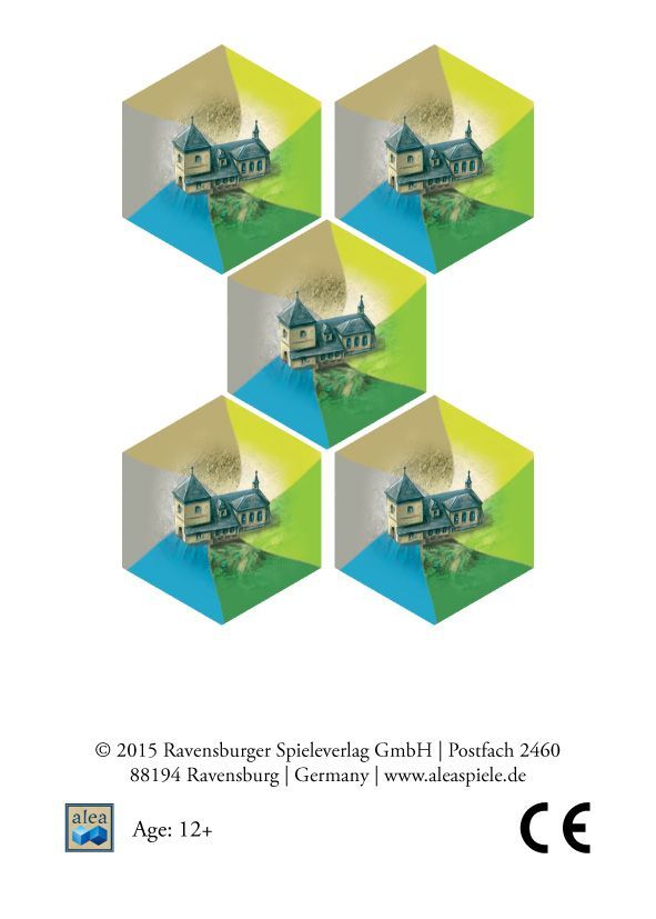 The Castles of Burgundy: 6th Expansion - The Cloisters