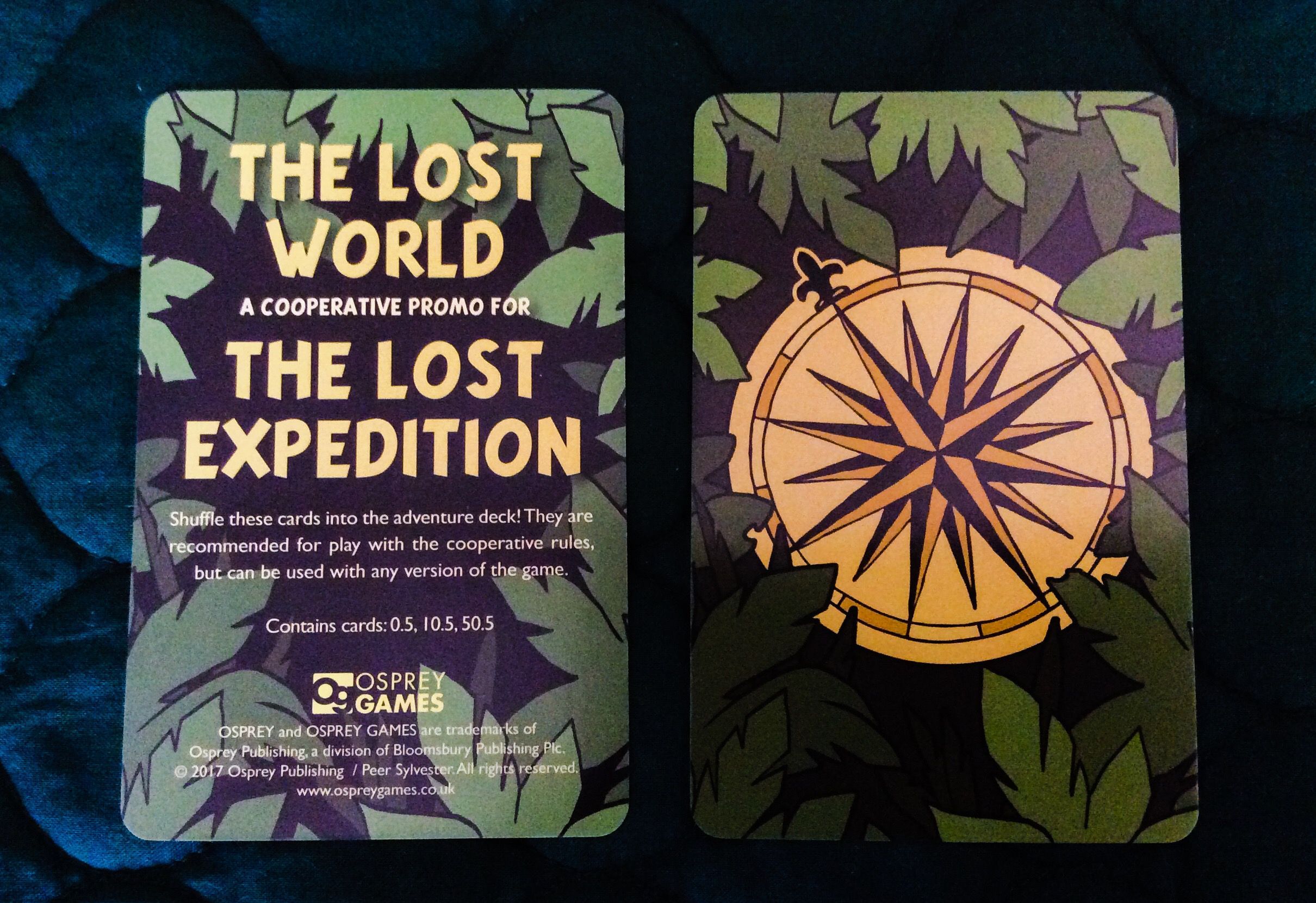 The Lost Expedition: The Lost World promo card