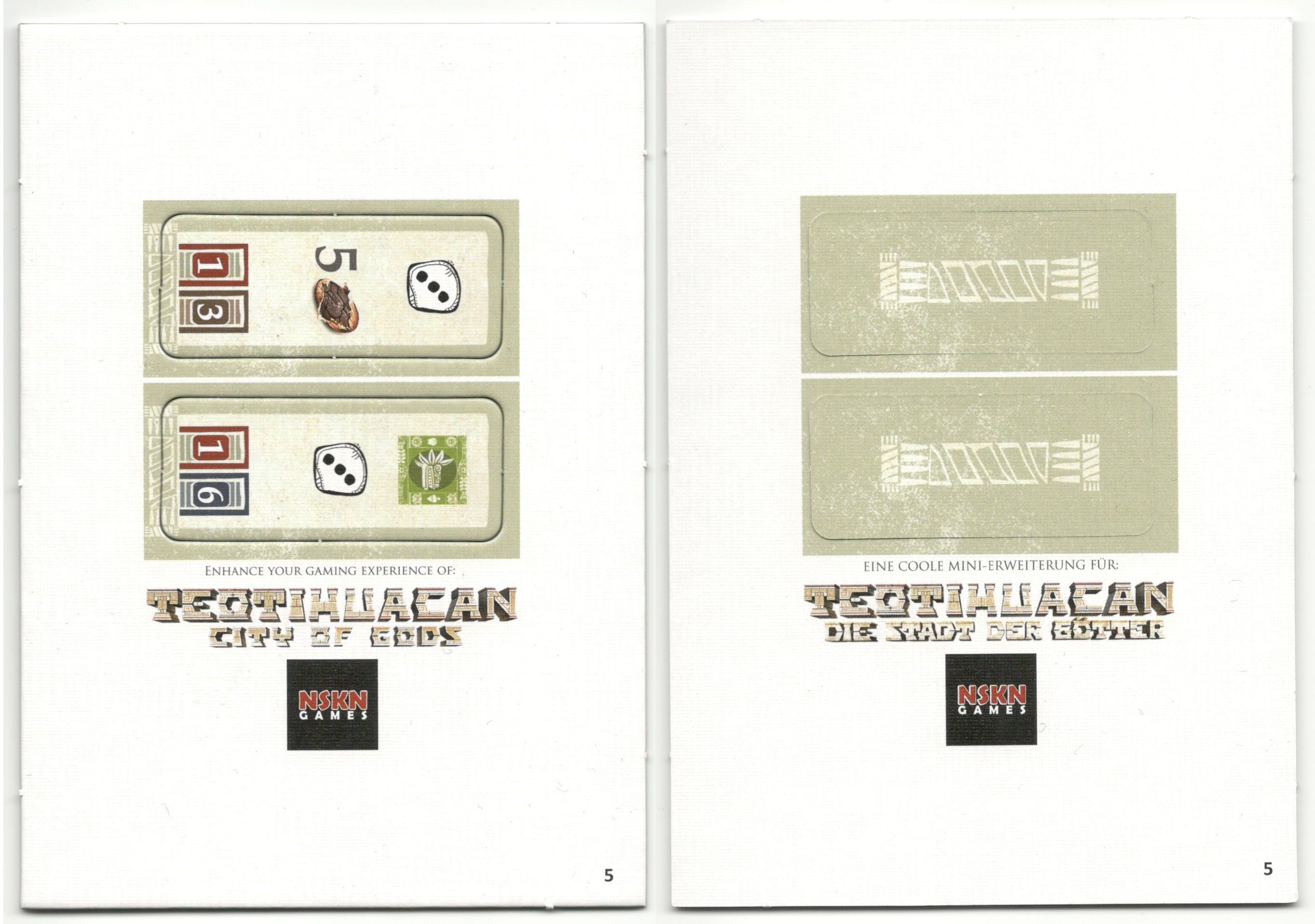 Teotihuacan: City of Gods – Brettspiel Adventskalender 2018 Promo