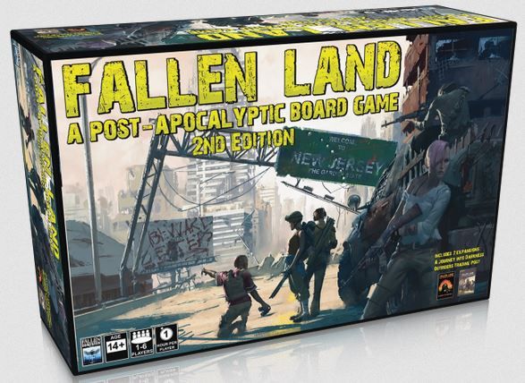 Fallen Land: A Post Apocalyptic Board Game  (2nd Edition)