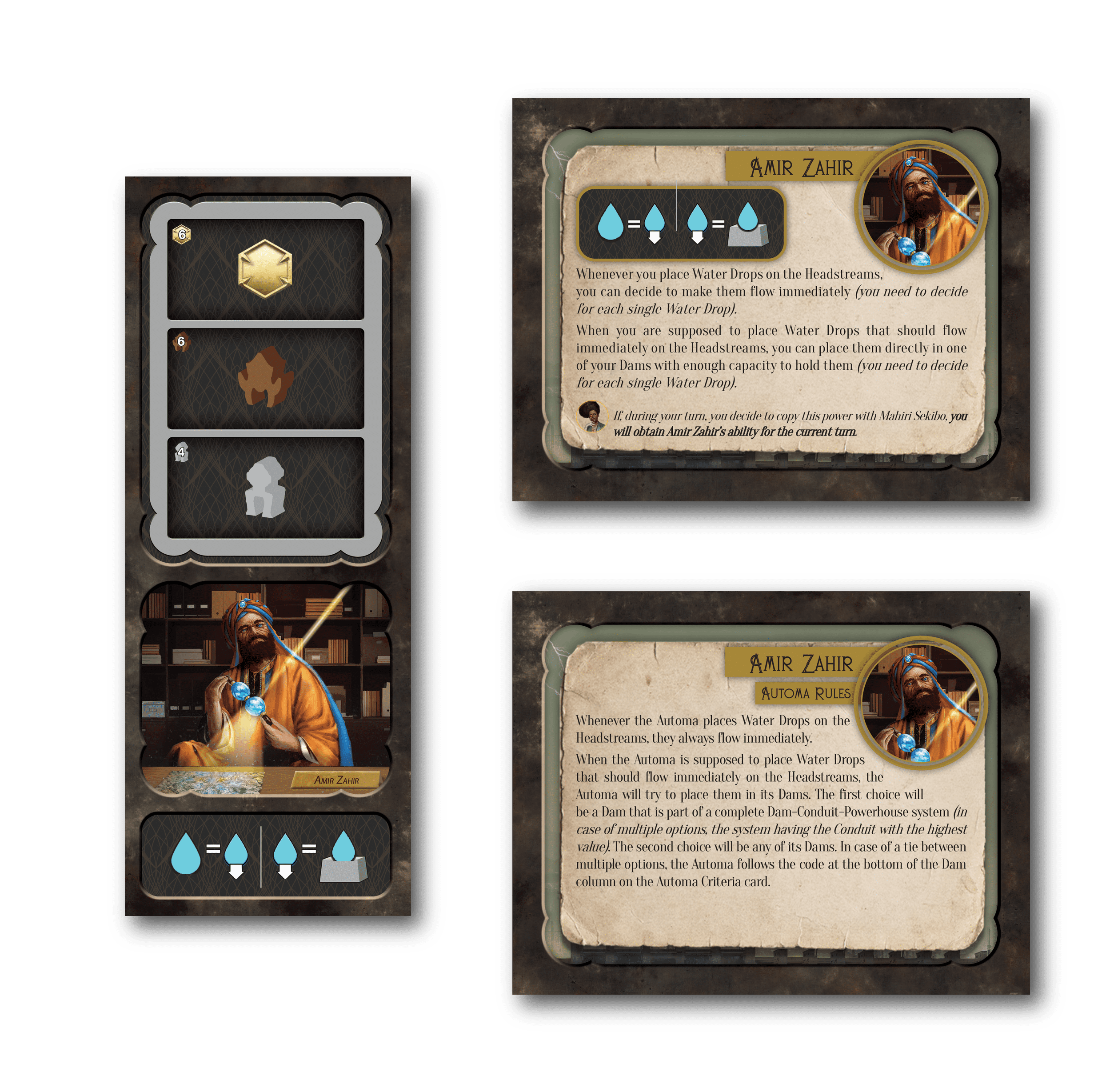 Плотина: Промо набор C «Управляющий Амир Захир»