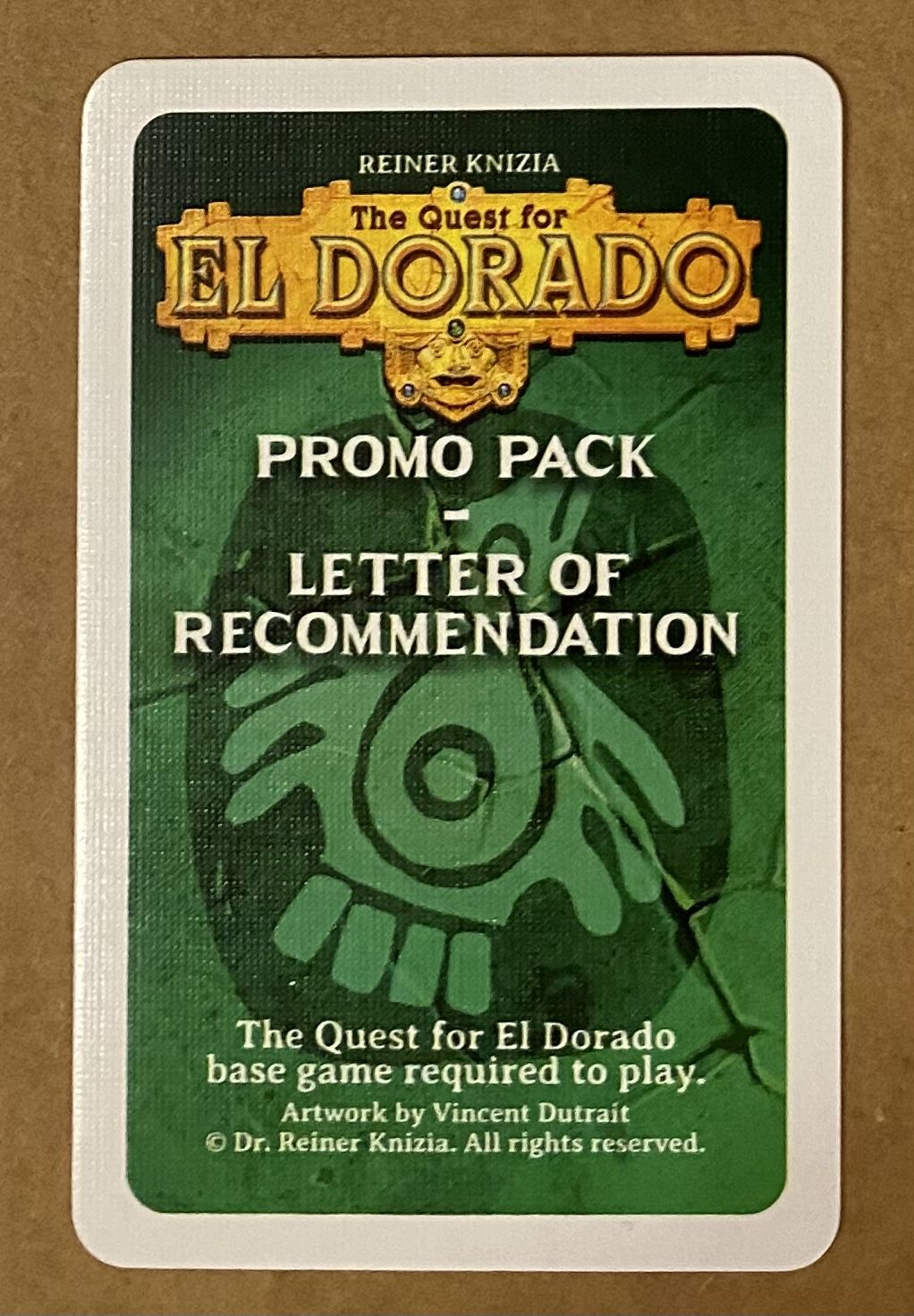 В поисках Эльдорадо: Промонабор «Рекомендательное письмо»