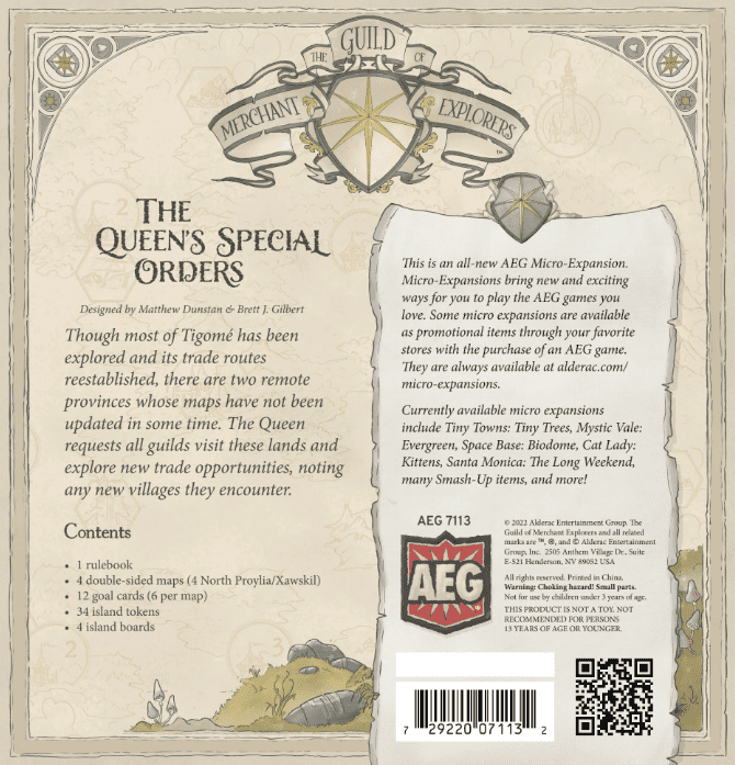 Гильдия купцов-путешественников: Особые указы королевы