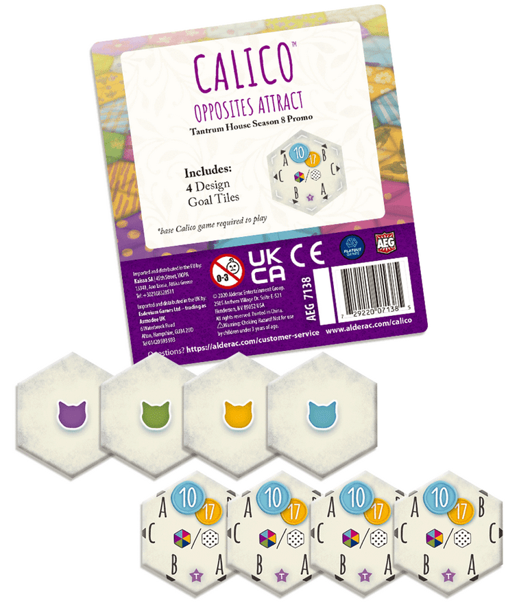 Calico: Opposites Attract Tantrum House Promo Tiles