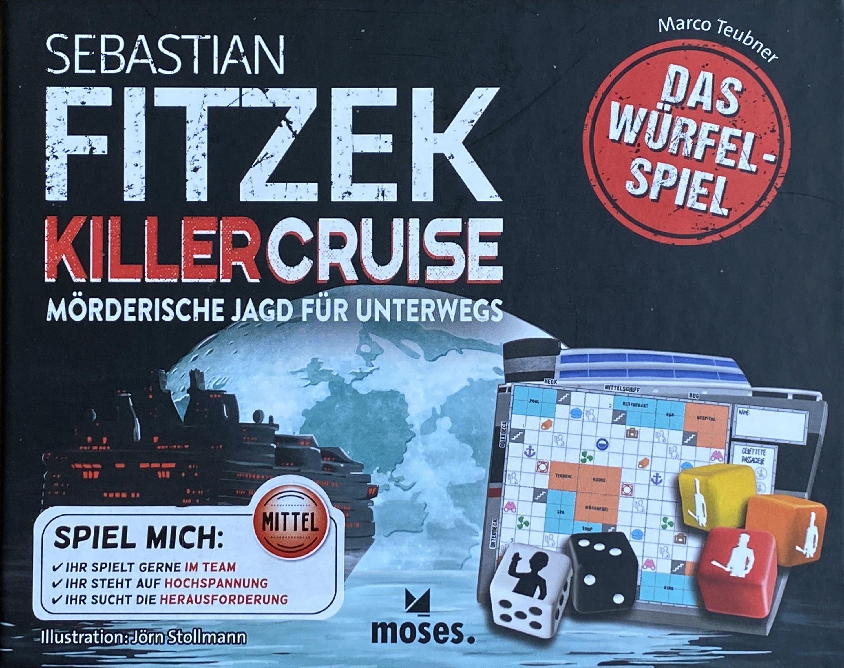 Sebastian Fitzek Killercruise Würfelspiel