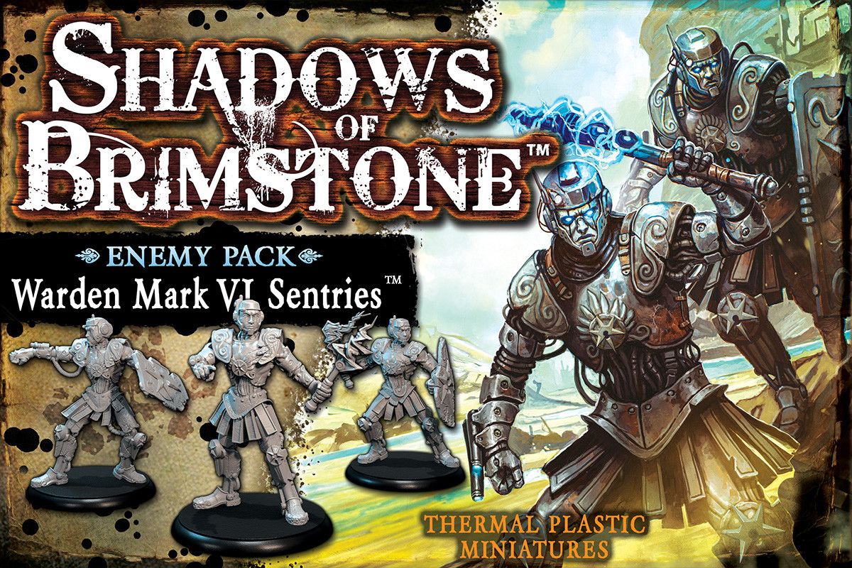 Shadows of Brimstone: Warden Mk VI Sentries Enemy Pack
